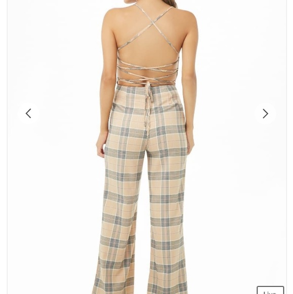 Forever 21 • Plaid Jumpsuit - Picture 4 of 6